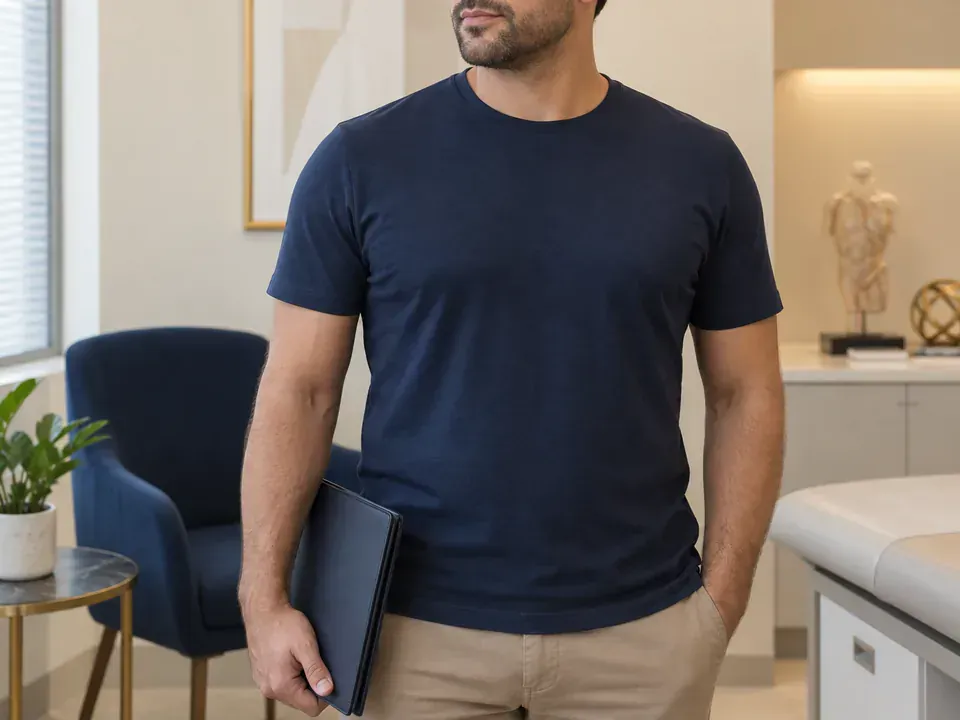 Avaliação de ginecomastia em paciente masculino