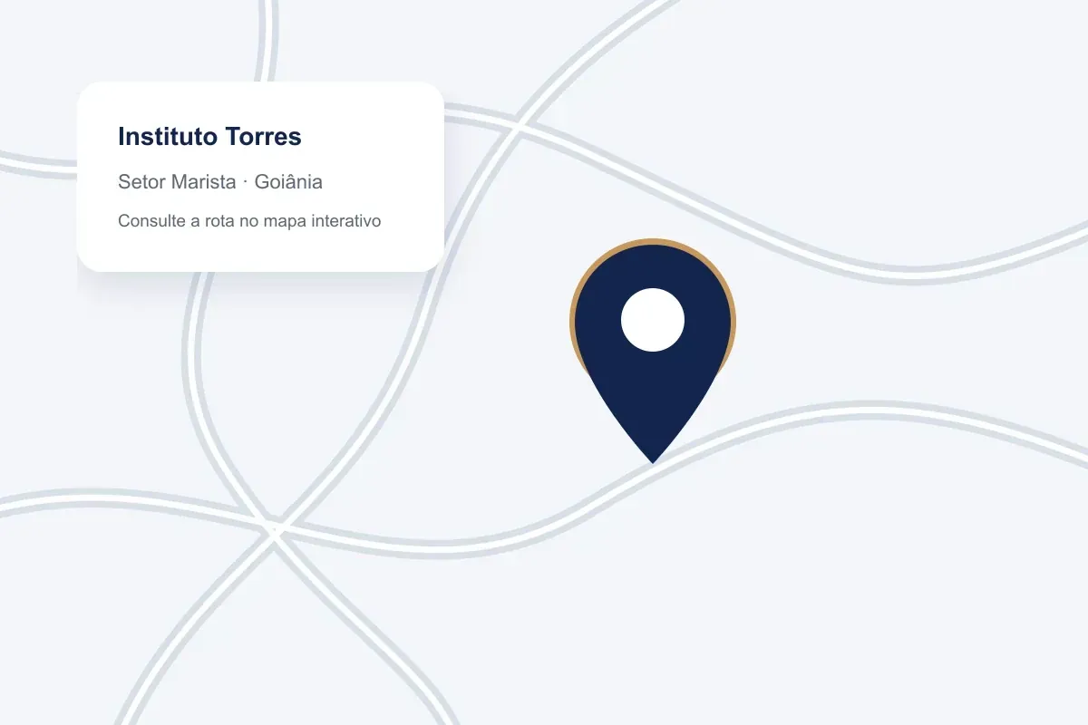 Mapa do Instituto Torres no Setor Marista em Goiânia